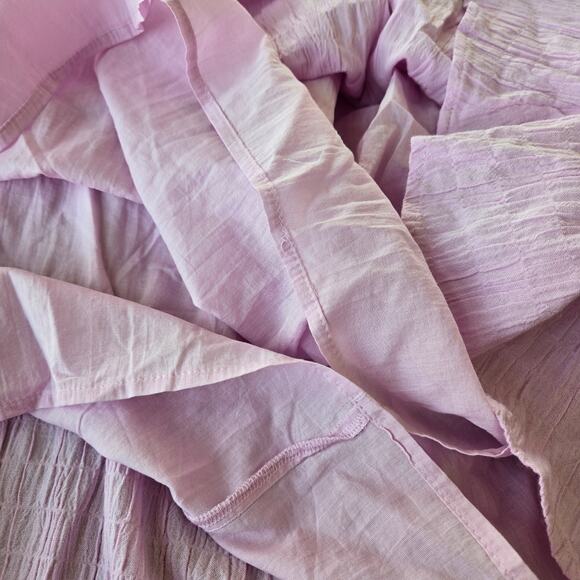 J. Crew Factory Gauze Flutter Sleeve Mini Dress Size L NWT - Picture 9 of 10